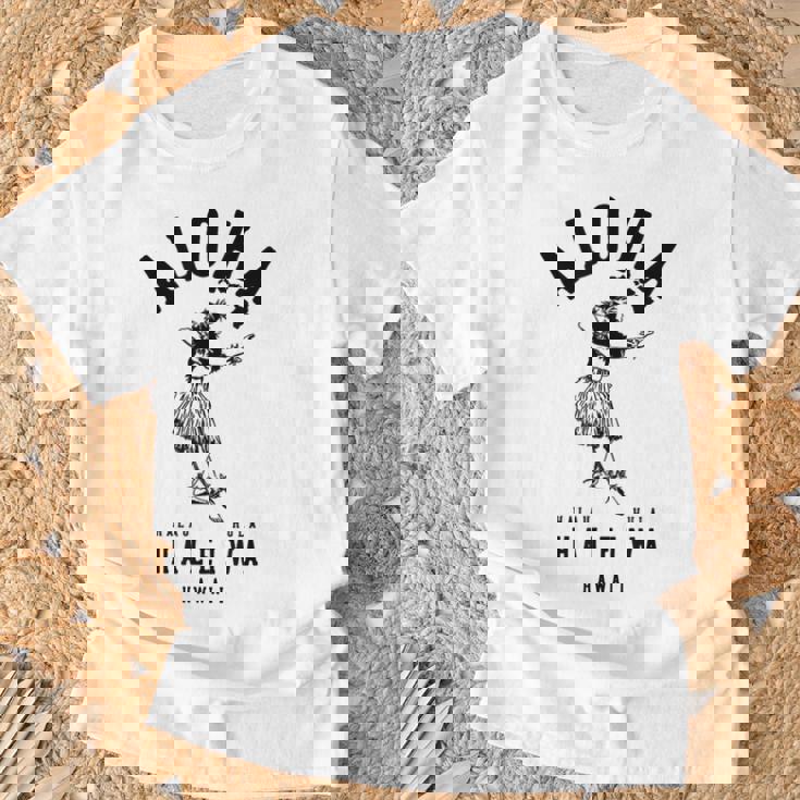 アロハ フラクラブ ハレイワ ハワイ Tシャツ 高齢者への贈り物