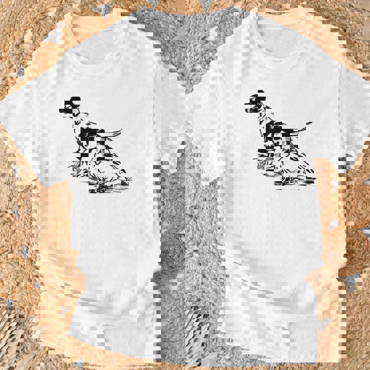 イングリッシュポインタードッグ Tシャツ 高齢者への贈り物