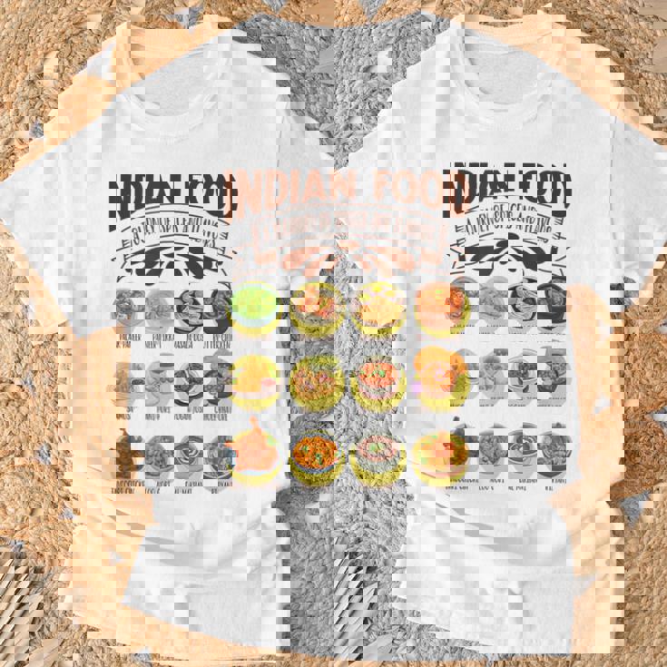 インド料理の多様性 インド料理 Tシャツ 高齢者への贈り物