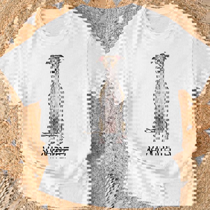 ウィペット・クレイジー・ドッグ・ラバー Tシャツ 高齢者への贈り物