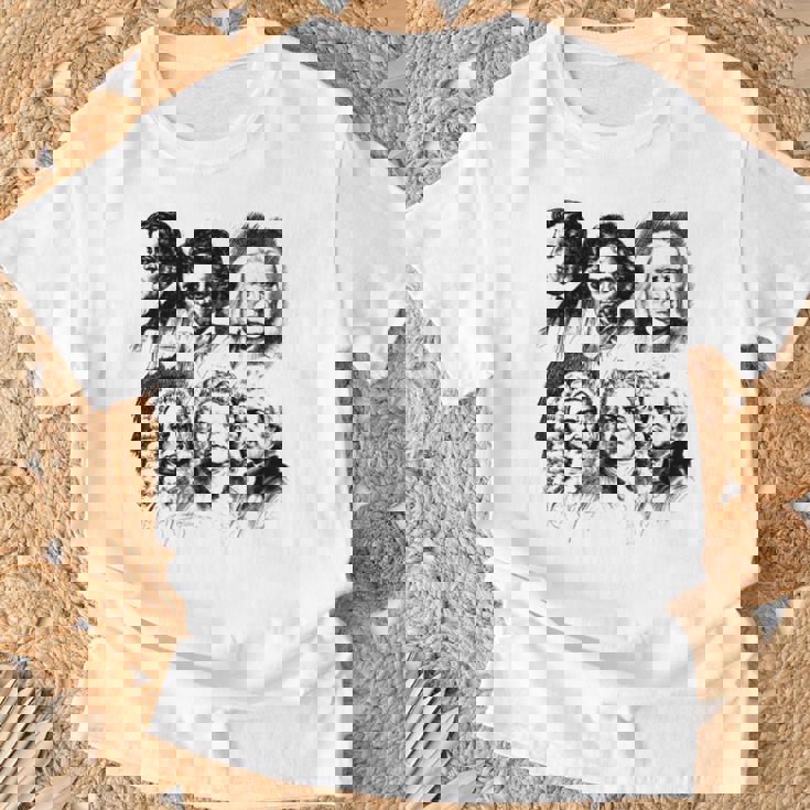 オーケストラ 交響曲 クラシック音楽 作曲家 ベートーヴェン バッハ Tシャツ 高齢者への贈り物