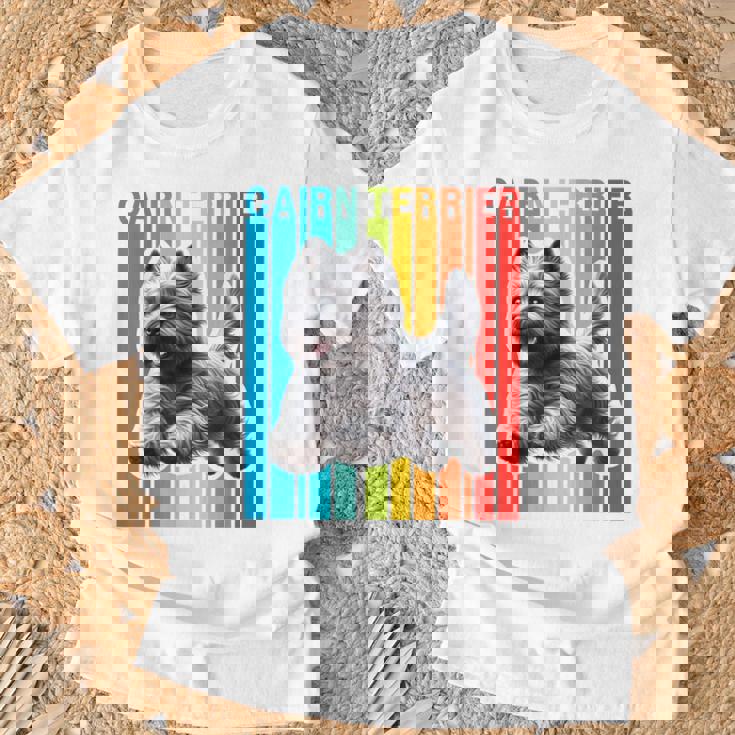 カラフル ケアンテリア Tシャツ 高齢者への贈り物