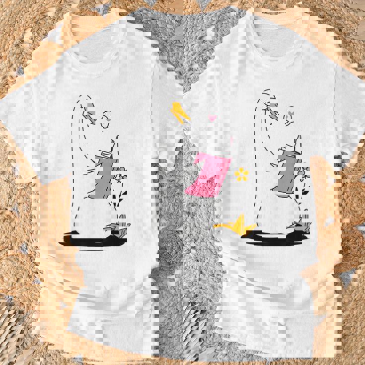 ガチョウ 読書本 ジョーク 面白い アヒル 愚かなしゃれ 読者 ユーモア Tシャツ 高齢者への贈り物