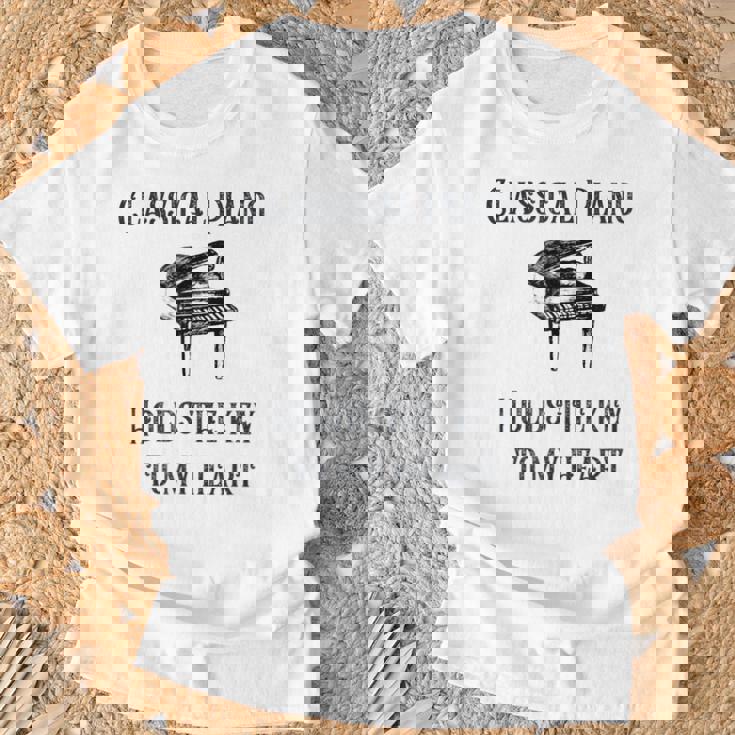 クラシックピアノ Tシャツ 高齢者への贈り物