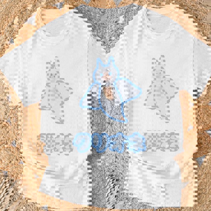 クリオネ（Big ビッグ）【どうぶつ フレンズ】ポップ ゆるくて かわいい キャラクター イラスト 長袖tシャツ Tシャツ 高齢者への贈り物