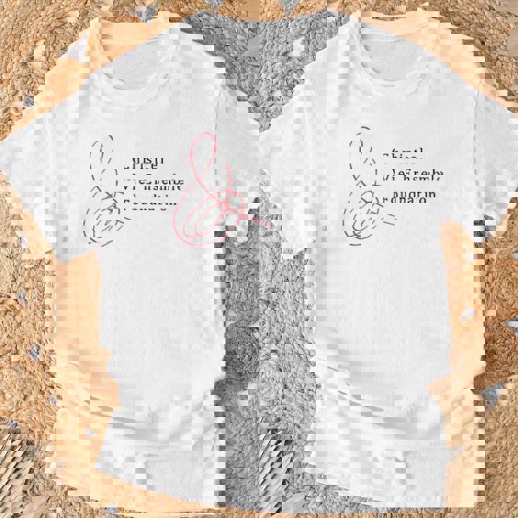 クリステル財団オフィシャルロゴ Tシャツ 高齢者への贈り物