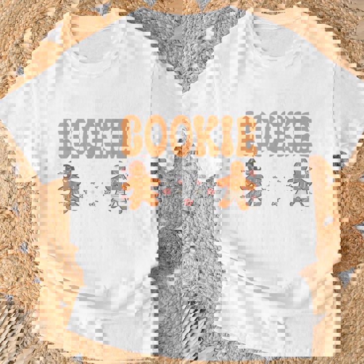 クリスマス認定クッキーテスタースタイル Tシャツ 高齢者への贈り物