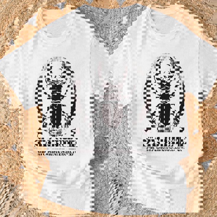 クワガタムシ昆虫コレクターデザイン Tシャツ 高齢者への贈り物