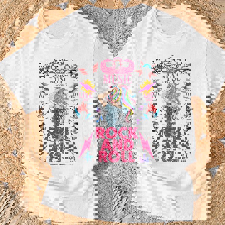 クールなヴィンテージオールドロックンロールミュージック、This Is My Rock And Roll Tシャツ 高齢者への贈り物