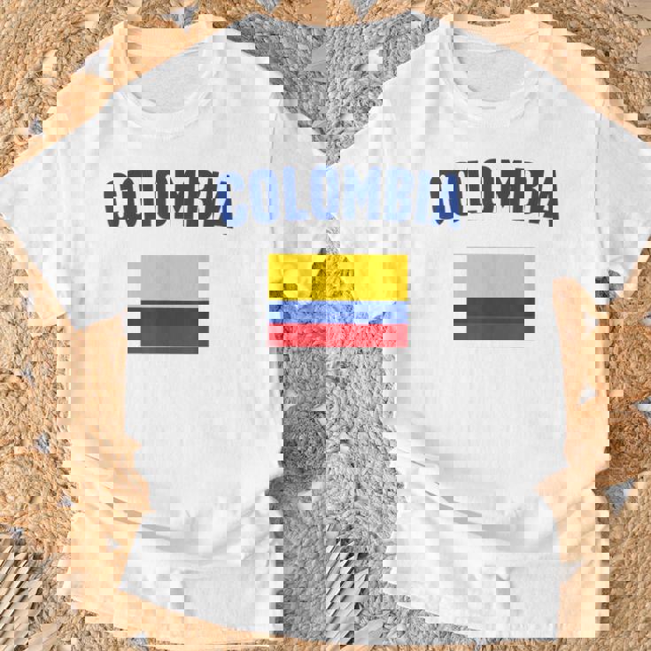 コロンビア国旗 Tシャツ 高齢者への贈り物
