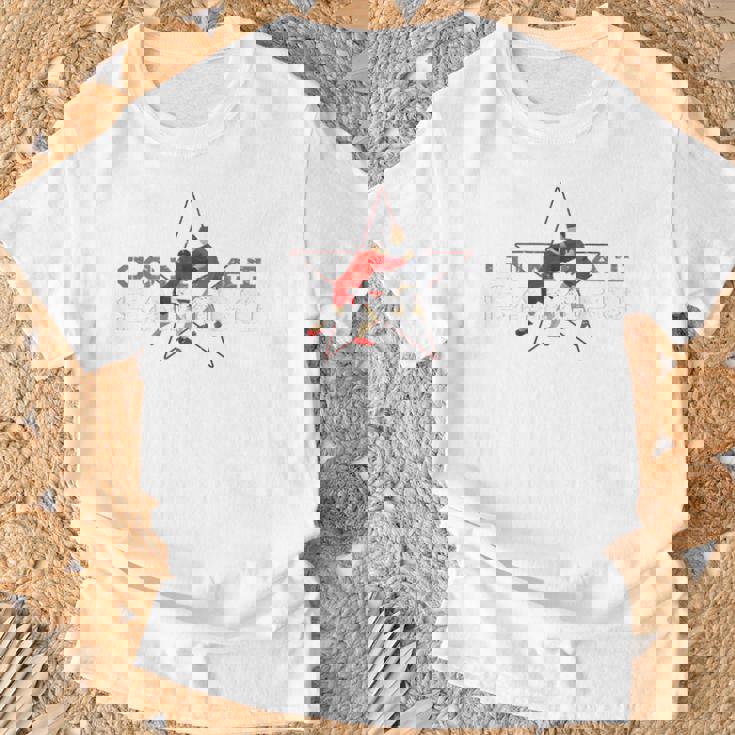 コンバットサンボ、アルティメットマーシャルアート、バックプリント Tシャツ 高齢者への贈り物