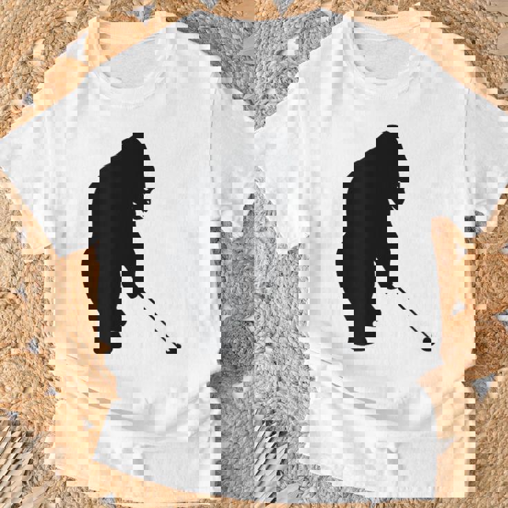 ゴリラゴルフシルエット Tシャツ 高齢者への贈り物