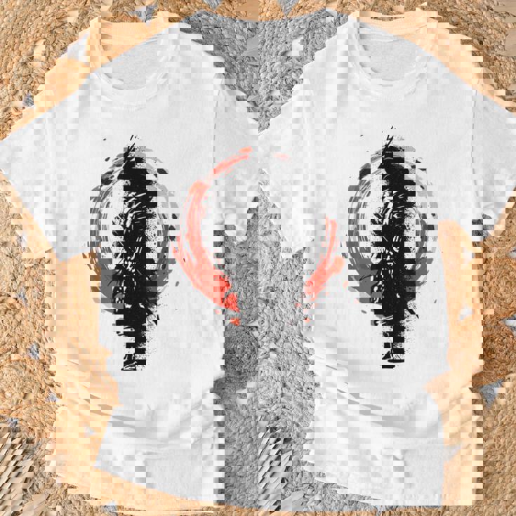 ゴーストサムライ 武士道 アニメ マンガ 武士道 Tシャツ 高齢者への贈り物