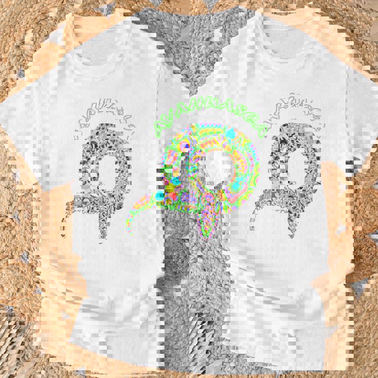 サイケデリック Dmt アヤワスカの蛇 スピリチュアルな神聖幾何学。 長袖tシャツ Tシャツ 高齢者への贈り物