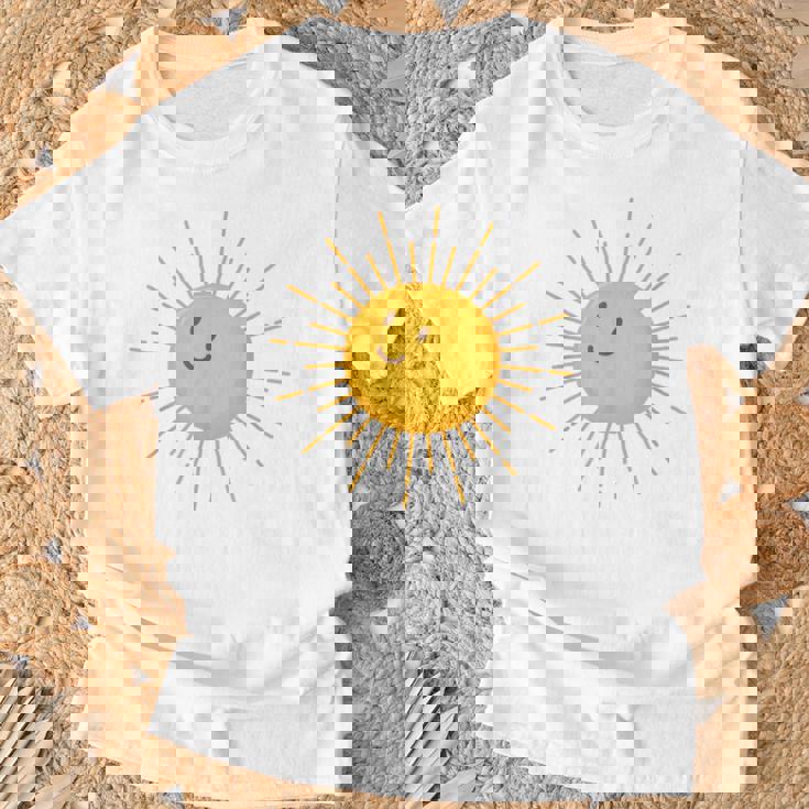 サンシャイン 晴れ 太陽 Tシャツ 高齢者への贈り物