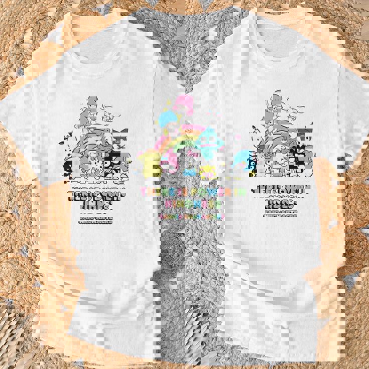 サンリオキャラクターズ Usデザイン レインボー Tシャツ 高齢者への贈り物