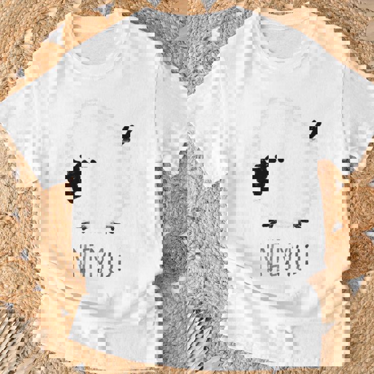 シマエナガ 北海道 雪の妖精 可愛い 眠い Tシャツ 高齢者への贈り物