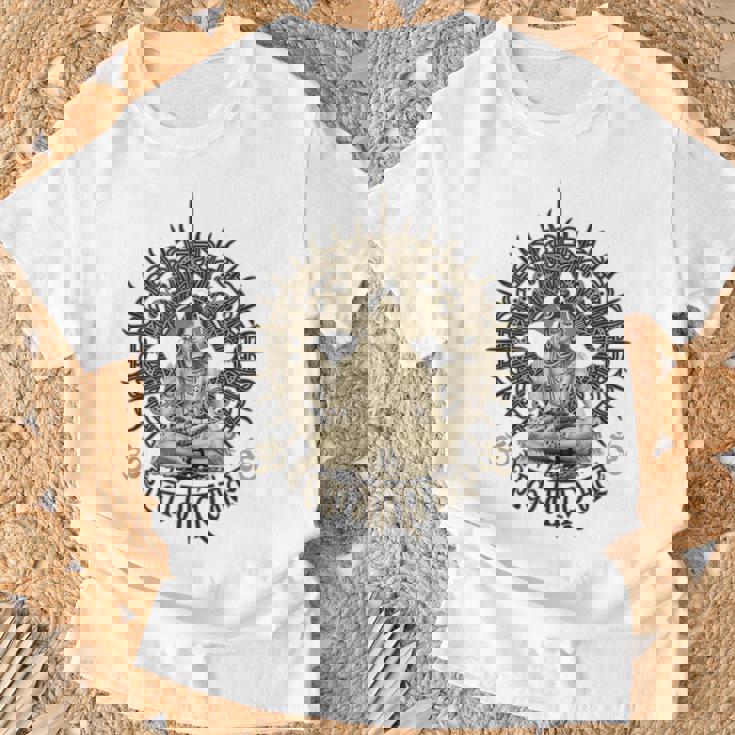 シヴァ ゴア サイトランス サイケデリック Om Tシャツ 高齢者への贈り物