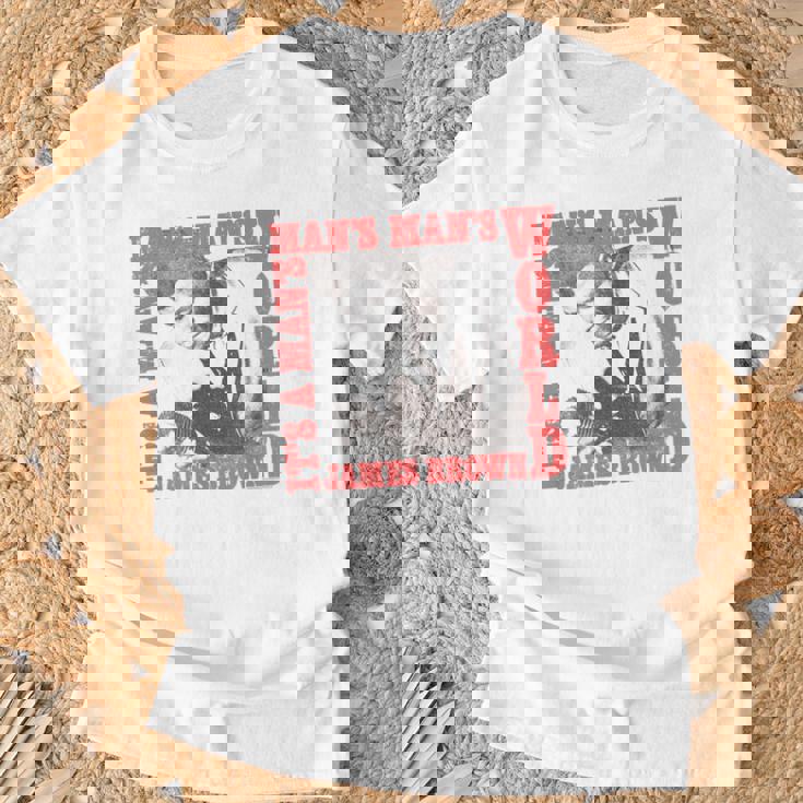 ジェームス・ブラウンイッツ・ア・マンズ・ワールド Tシャツ 高齢者への贈り物