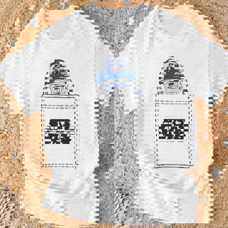 スターウォーズ R2-D2 ロゴポケット Tシャツ 高齢者への贈り物