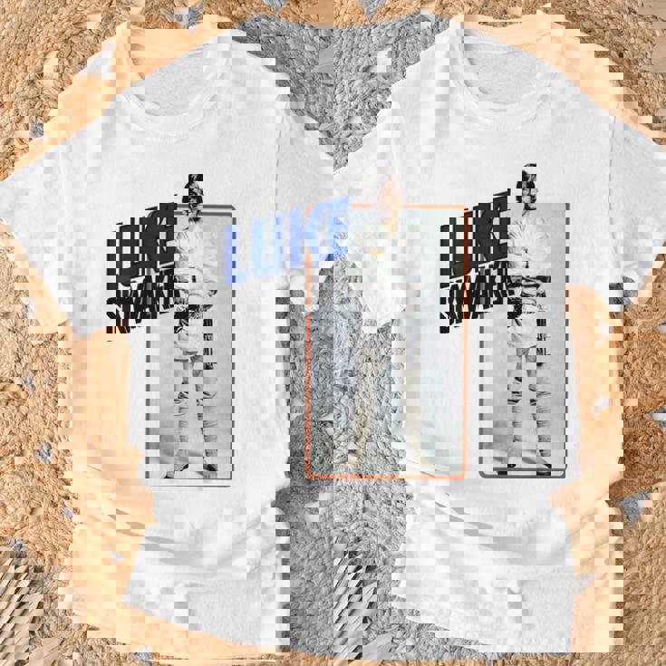 スター・ウォーズ ルーク・スカイウォーカー スマイルカードグラフィックtシャツ Tシャツ 高齢者への贈り物