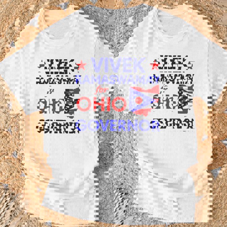 ステート・オブ・エクセレンスビベック・ラマスワミー、2026年オハイオ州知事選出 Tシャツ 高齢者への贈り物