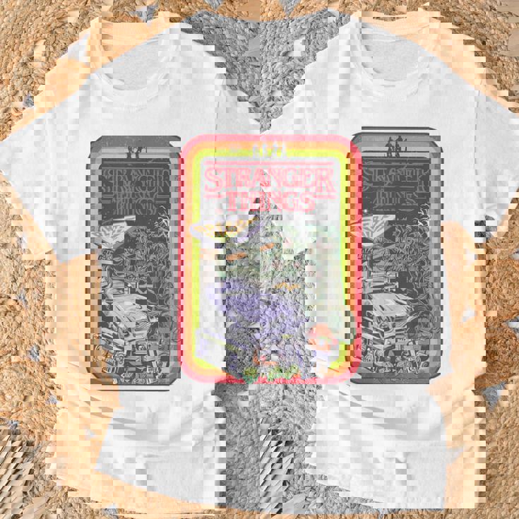 ストレンジャー・シングス コミック プロモ パレス アーケード2 ファン 記念品 Tシャツ 高齢者への贈り物