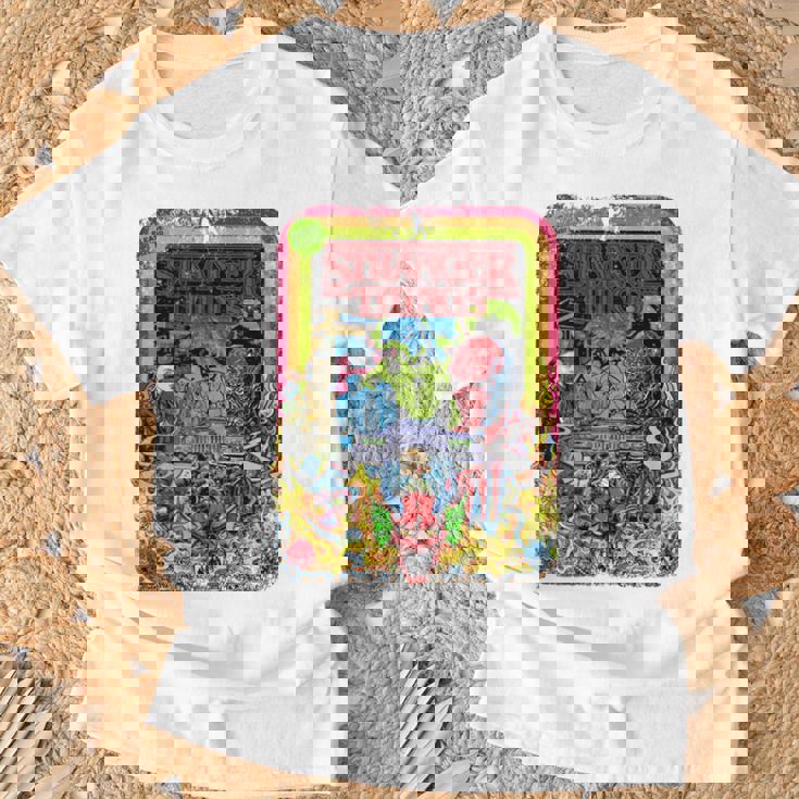 ストレンジャー・シングス プロモコミック ザ・パーティー ベクナ バトル レトロ 80年代 長袖tシャツ Tシャツ 高齢者への贈り物