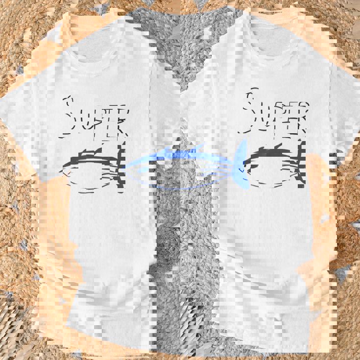 スーパー マグロ 魚 陸軍 友達 ギフト K-Pop Tシャツ 高齢者への贈り物