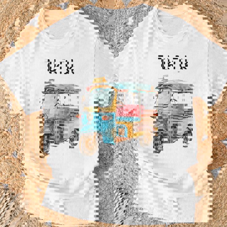 タイ トゥクトゥク バンコク Tシャツ 高齢者への贈り物