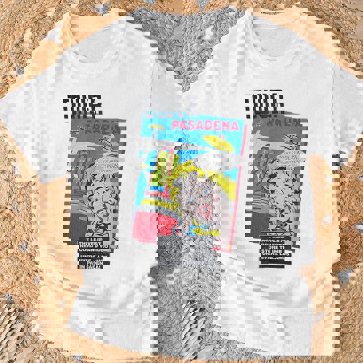 タワーレコード パサデナ レトロ ヴィンテージ 音楽 Tシャツ 高齢者への贈り物