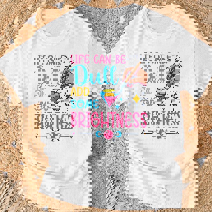 ダイヤモンドペインティングアーティストlife Can Be Dullダイヤモンドペインティング Tシャツ 高齢者への贈り物