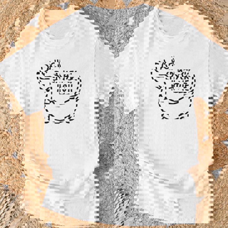 ダックスフンド ダッハ スナックホール Tシャツ 高齢者への贈り物