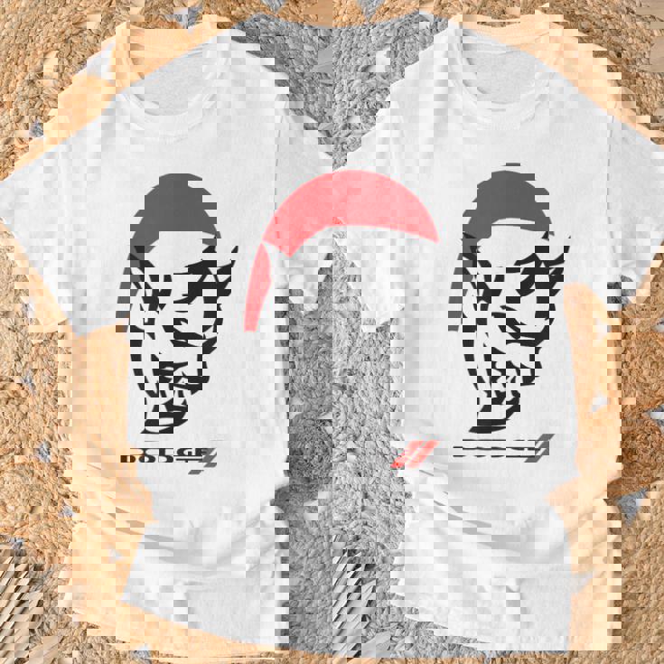 ダッジデーモンサンタハット赤 Tシャツ 高齢者への贈り物