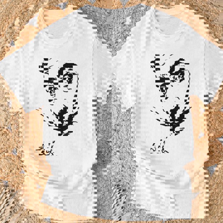 ダリの肖像画 Tシャツ 高齢者への贈り物