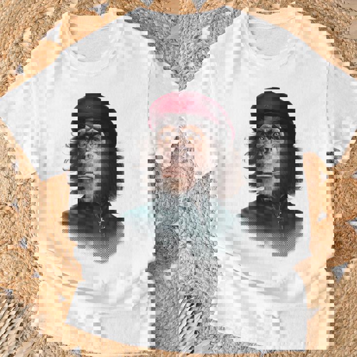 チェ ゲバラ チンパンジー Tシャツ 高齢者への贈り物