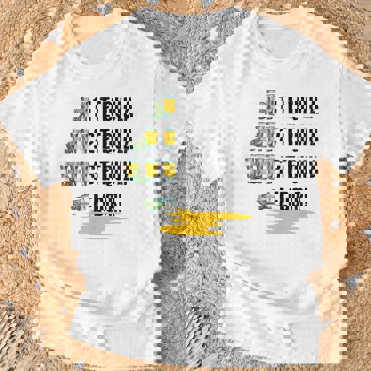 テキーラ 2 テキーラ 3 テキーラ フロア シンコ・デ・マヨ 飲料 Tシャツ 高齢者への贈り物