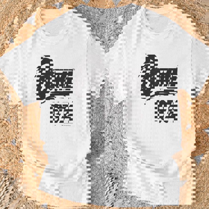 デヴィッド・ボウイ・ダイアモンド・ドッグス 1974 Tシャツ 高齢者への贈り物