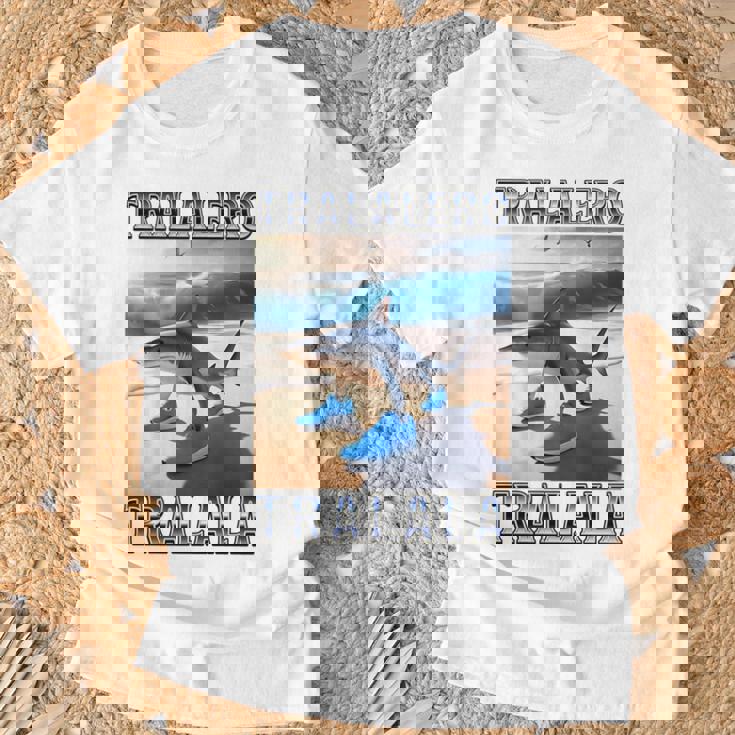 トララレロトララーラ-イタリアンブレインロットミーム 長袖tシャツ Tシャツ 高齢者への贈り物