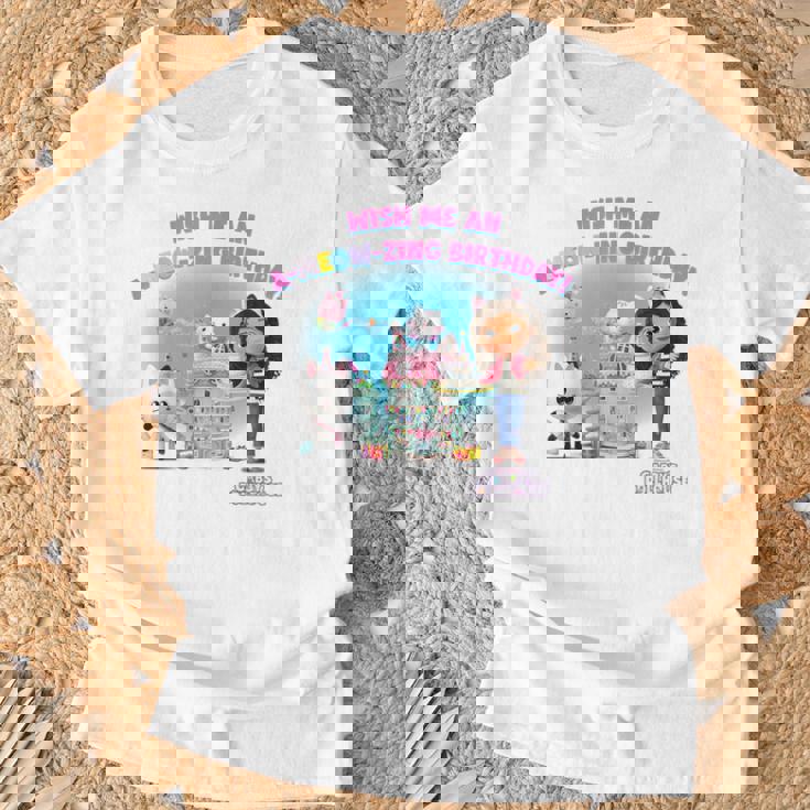 ドリームワークス ギャビーのドールハウス A-ニャーザリング 誕生日 Tシャツ 高齢者への贈り物