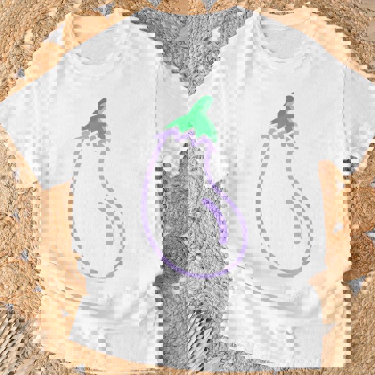 ナス 衣装 野菜 ビーガン 大人 女性 男性 子供 Tシャツ 高齢者への贈り物