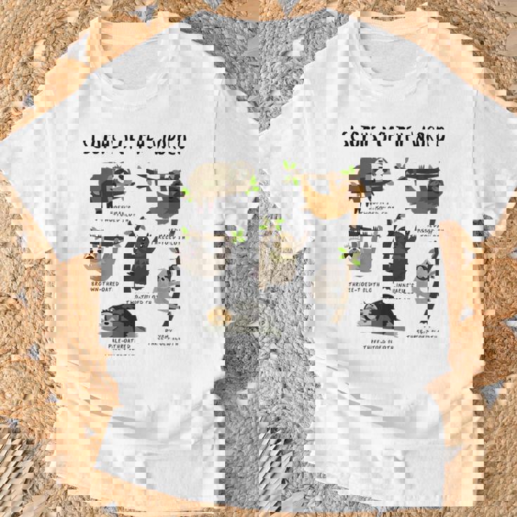 ナマケモノ 面白い動物 キュート ナマケモノ 恋人 ギフト Tシャツ 高齢者への贈り物