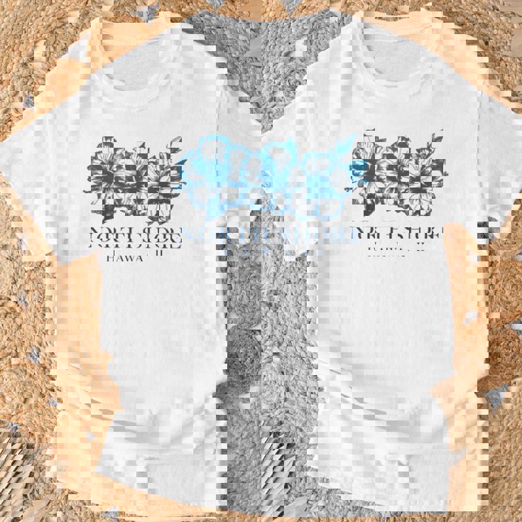 ノースショア ハワイ アロハ ハワイアン ハイビスカス サーファー ヴィンテージ Tシャツ 高齢者への贈り物