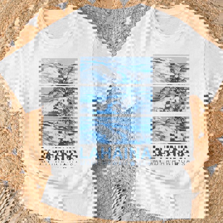 ハワイ ラハイナ マウイ ハワイアン Tシャツ 高齢者への贈り物