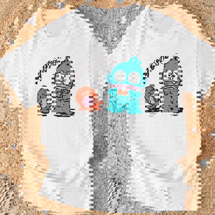 ハンギョドン 蝶ネクタイ ライトカラー Tシャツ 高齢者への贈り物