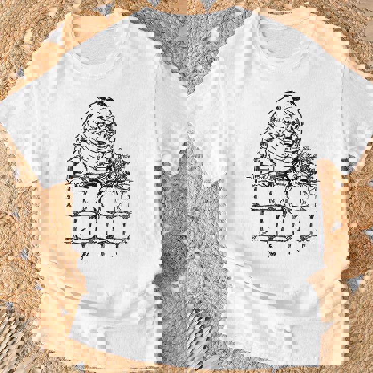 ハンプティ・ダンプティ・ウォール Tシャツ 高齢者への贈り物