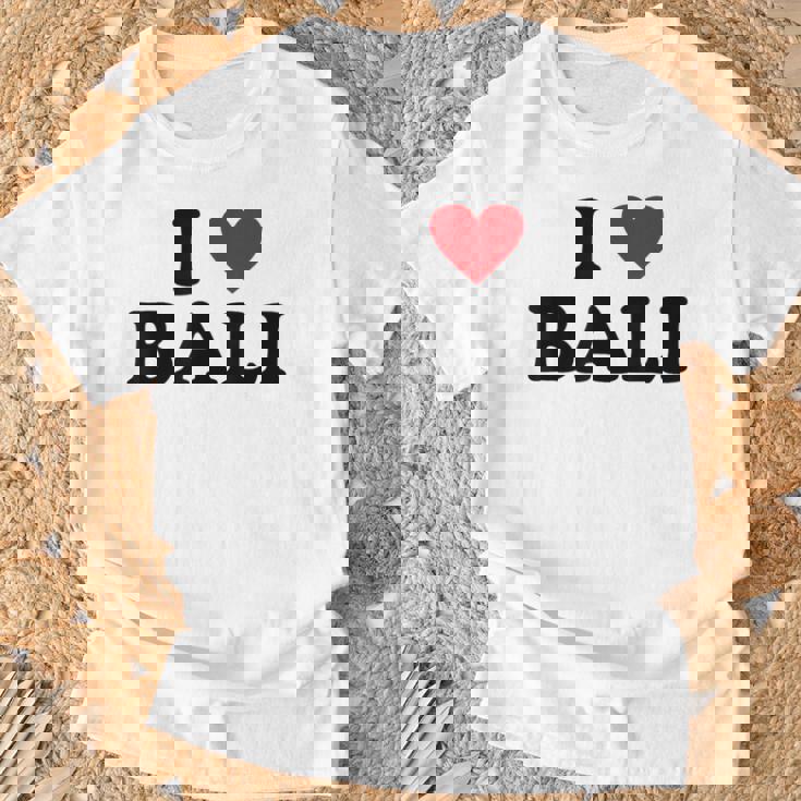 バケーションアイランドハート-ファニーアイラブバリ Tシャツ 高齢者への贈り物