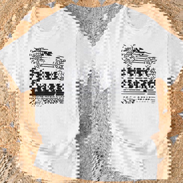 バック・トゥ・ザ・フューチャー Time Machine Future Changer Retro Tシャツ 高齢者への贈り物