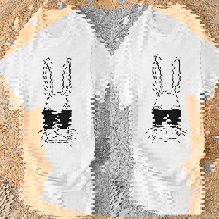 バニーフェイス サングラス イースターデー 男の子 幼児 キッズ Tシャツ 高齢者への贈り物