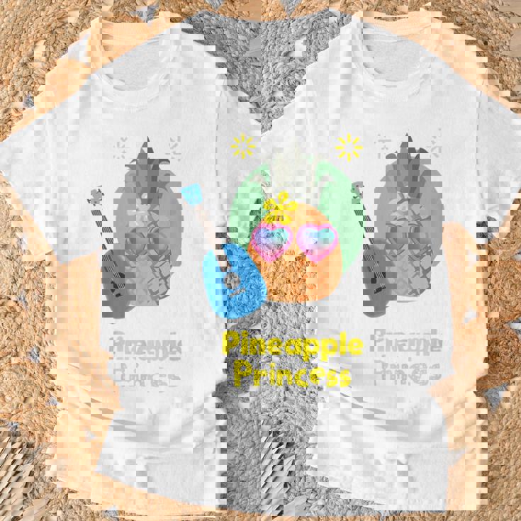 パイナップルプリンセス ウクレレギフト Tシャツ 高齢者への贈り物